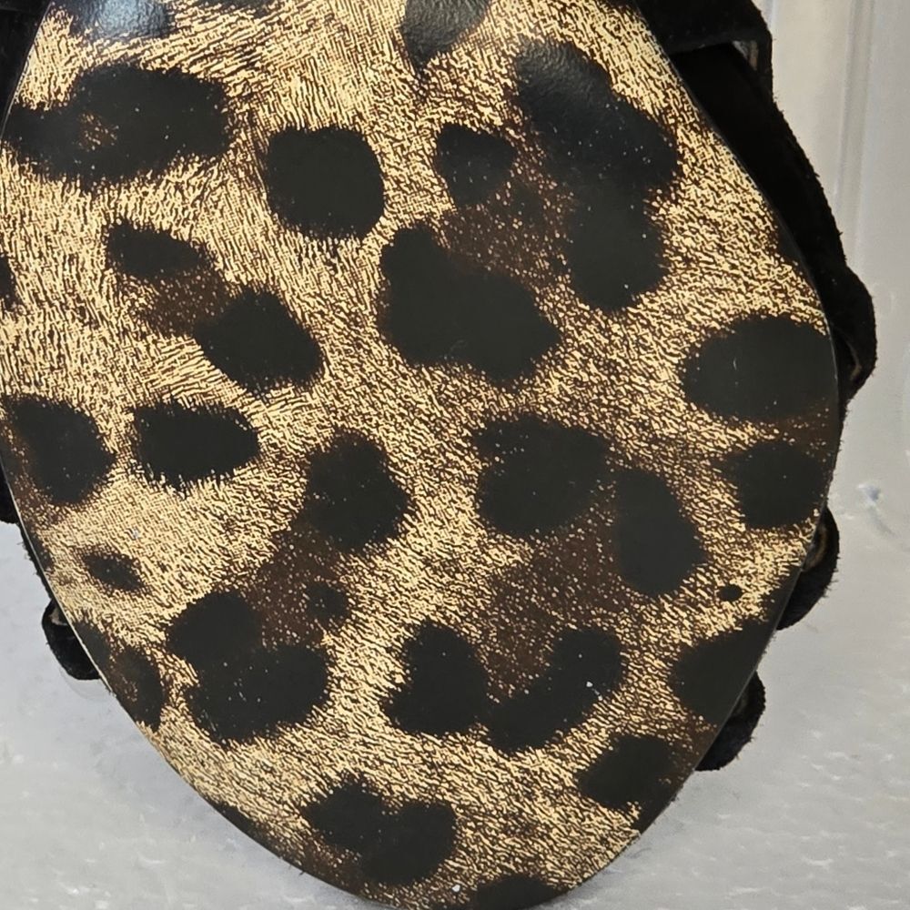 Dolce and Gabbana Animal Print Calf Hair Strappy Heels Size EU 38/ US 8 - Picture 14 of 15